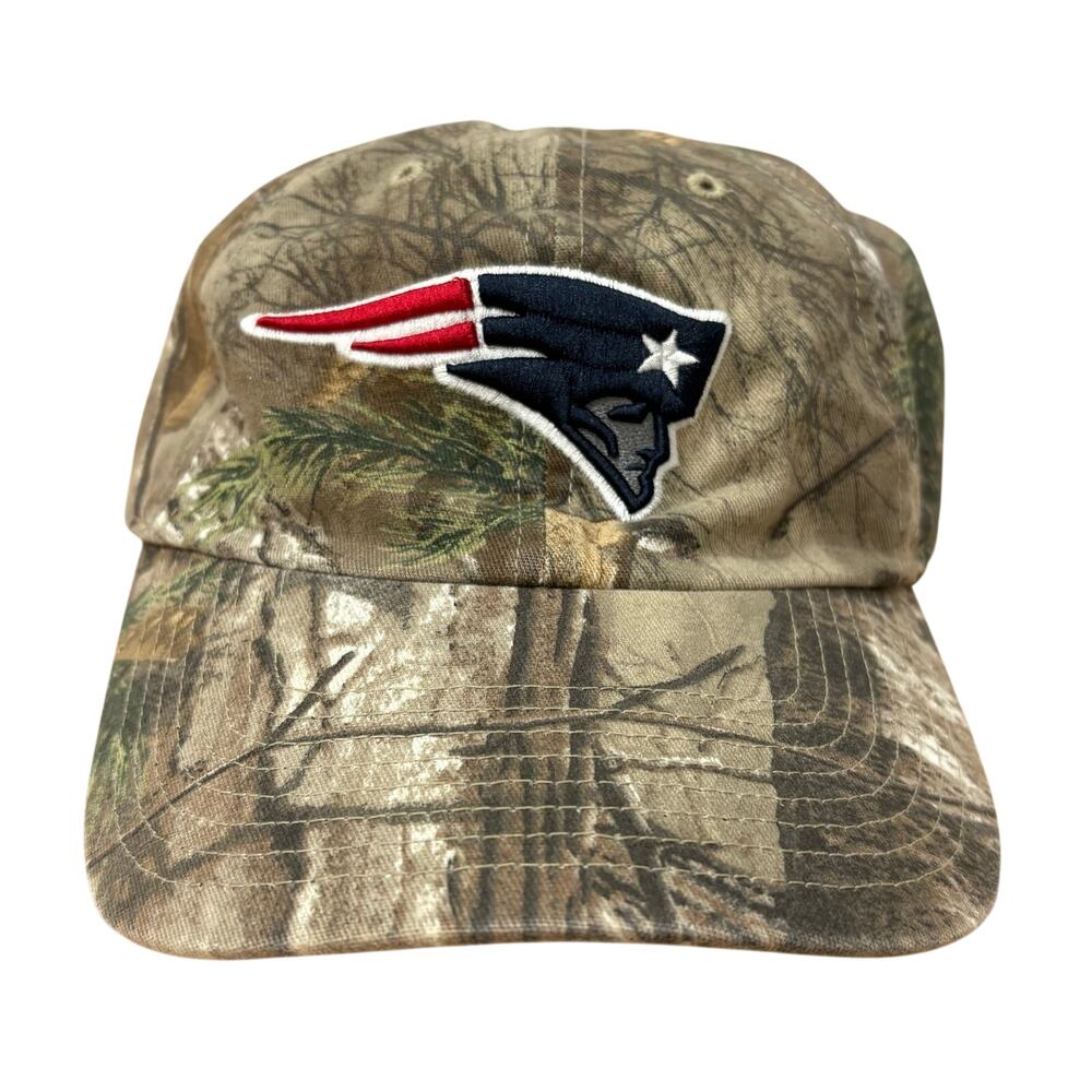 New‎ England Patriots Camo Hat Adjustable Strap Dad Cap Camouflage NFL Pats